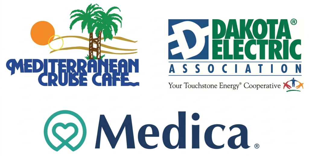 Logo of Mediterranean Cruise Cafe featuring a sun, palm tree, and stylized text.